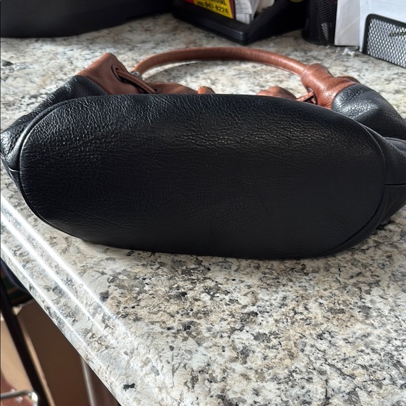 Brighton two tone Leather Women's Bag - Picture 2 of 16